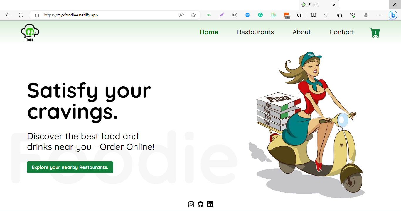 Foodie - Food Delivery App